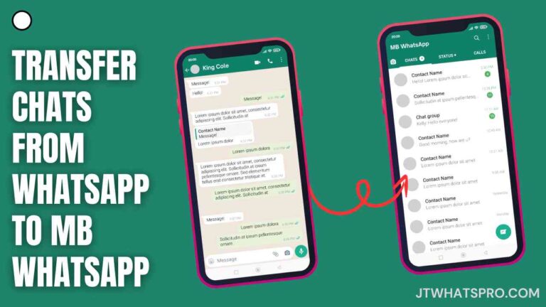 Bagaimana cara mentransfer obrolan dari WhatsApp ke MB WhatsApp?